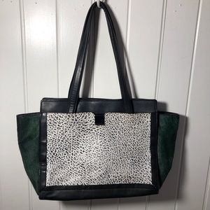 Loeffler Randall Animal print Tote Walker calfhair